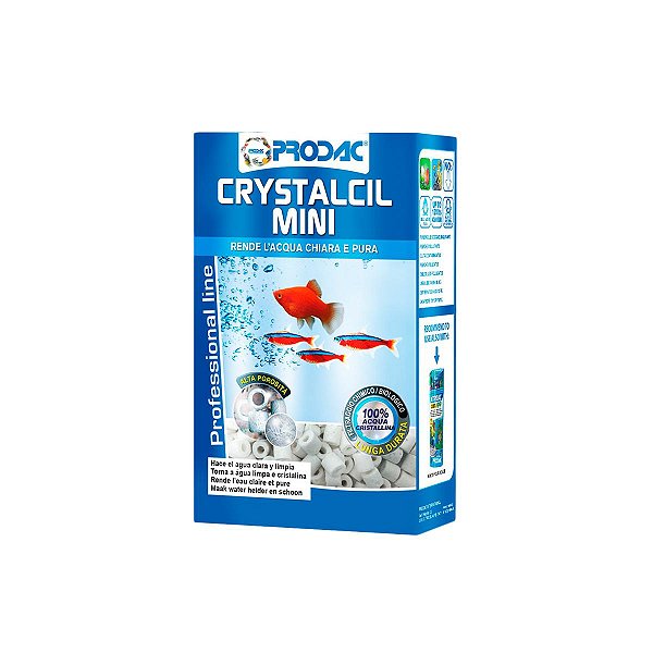 Cerâmica Prodac (cilindros de Vidro) Crystalcil Mini 200G (320ML)