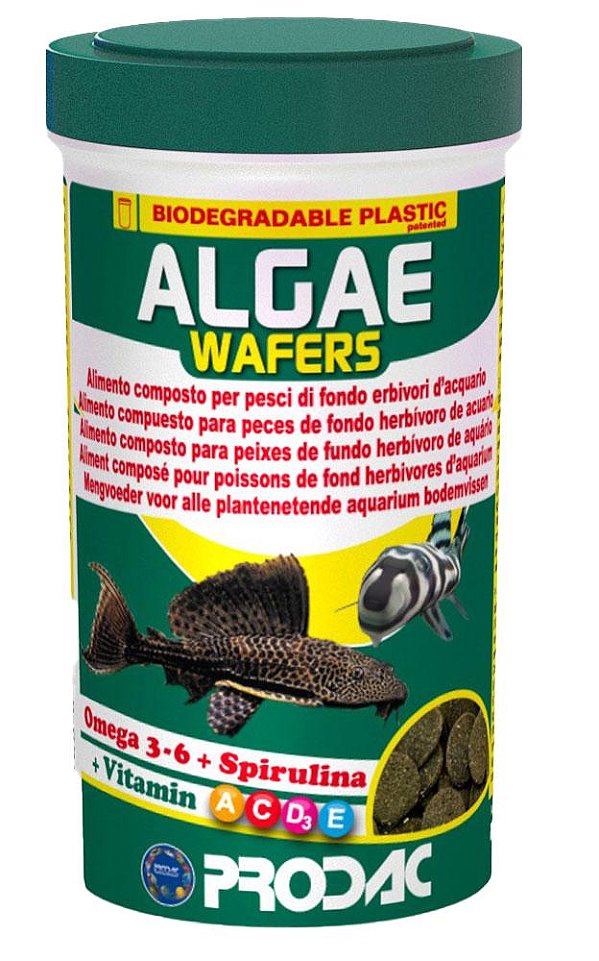 Ração Prodac Tropical Algae Wafers 50G