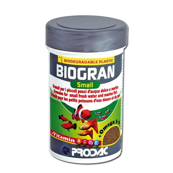Ração Prodac Tropical Granules P (biogran Small) 130G