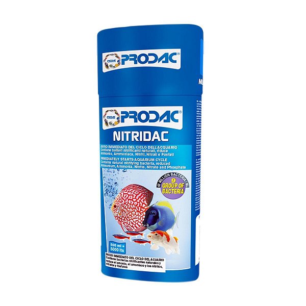 Suplemento Prodac Ativador de Biologia Nitridac 500 ml (p/ Ate 5000L)