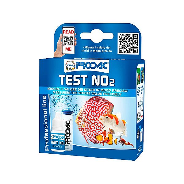 Teste Prodac Nitrito (NO2) - 60 Testes (doce/Marinho)