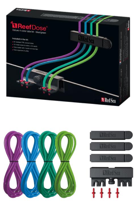 Acess. P/ Bomba dosadora Red Sea -kit Mangueiras e Conexoes Blue/Green