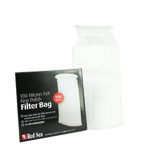 Shark Bag Red Sea Felt Filter Bag - 100 Micron (10 X 26CM)