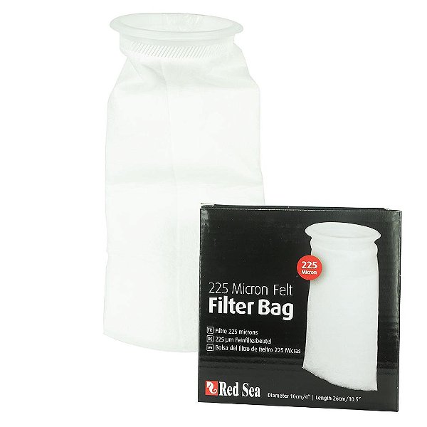 Shark Bag Red Sea Felt Filter Bag - 225 Micron (10 X 26CM)
