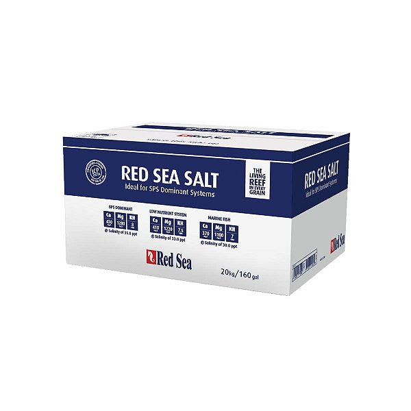 Sal Red Sea 20KG 600L - Caixa
