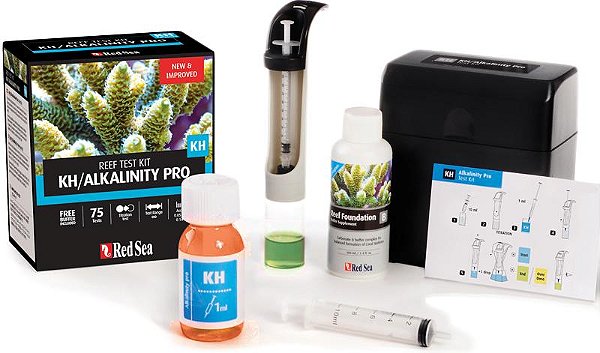 Teste Red Sea Reef Test KIT KH/Alkalinity Pro (kh) - 75 Testes