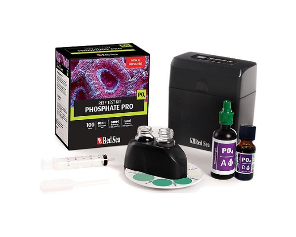 Teste Red Sea Reef Test KIT Phosphate Pro (PO4) - 100 Testes