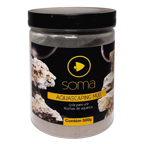 Cola para Rochas Soma Aquascaping Mud 500G
