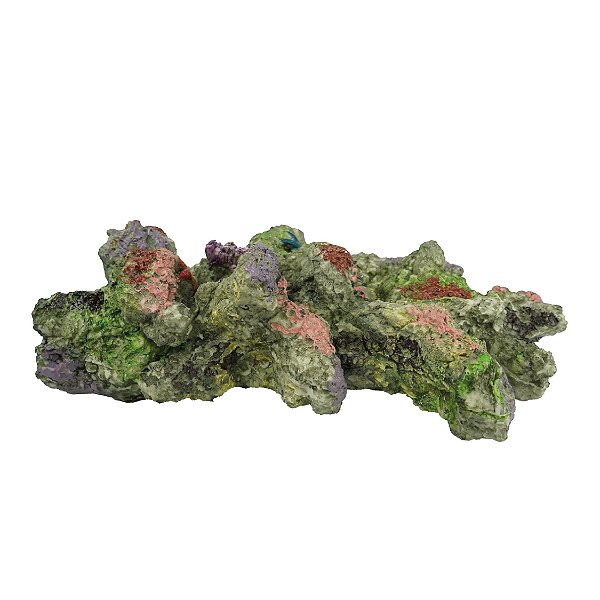 Enfeite de Resina Soma Rocha Duo Coral 126 C (26 X 16 X 44 Cm)