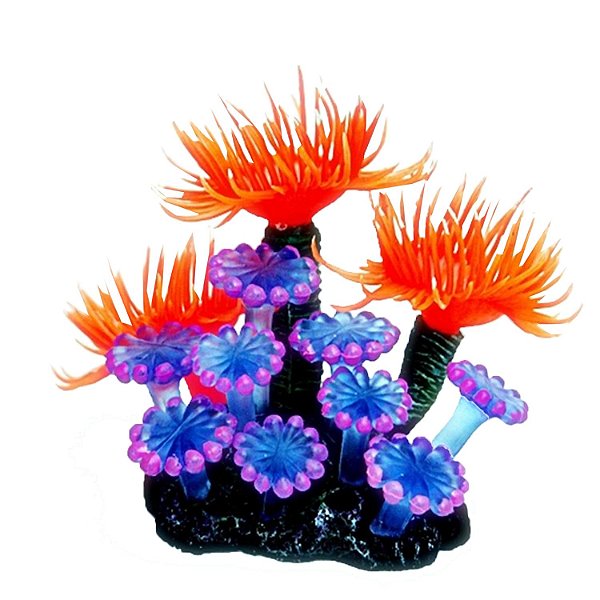 Enfeite de Silicone Soma Coral Mix 08 (6 X 5 X 7 Cm)