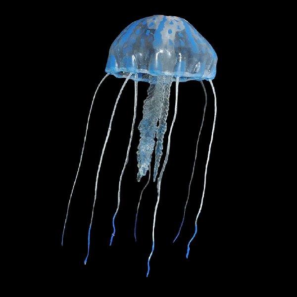 Enfeite de Silicone Soma Jellyfish Big Azul