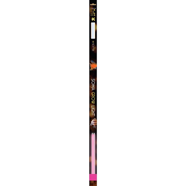 Lâmpada fluorescente Soma T8 Grow Light (rosa) 20W