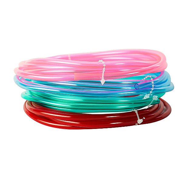 Mangueira de Silicone Soma PACK-4C (4X 2 Metros Colorido)