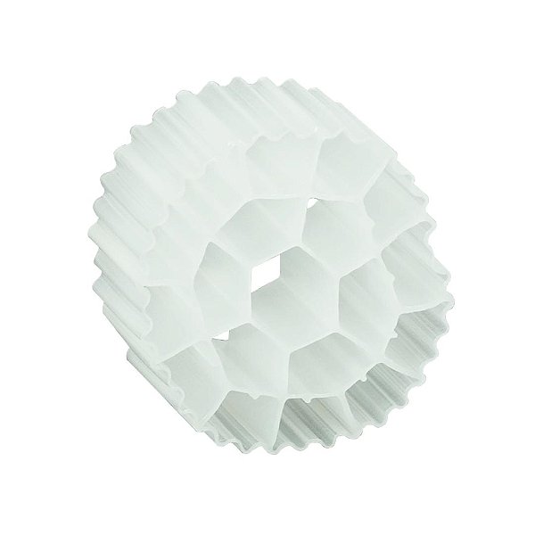 Mídia Plast Dinamica Soma P/ Filtr Biologica K3 (25X12MM) 19 Furos 1L