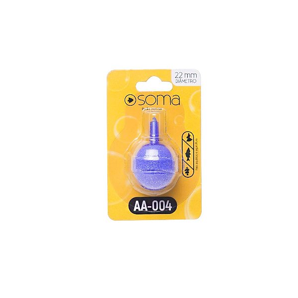 Pedra porosa Soma Redonda AA-004 (22X22MM) ( 1UN)