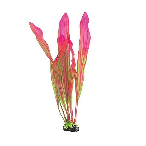 Planta plástica Soma Economy 30CM Rosa e Verde (MOD.438)