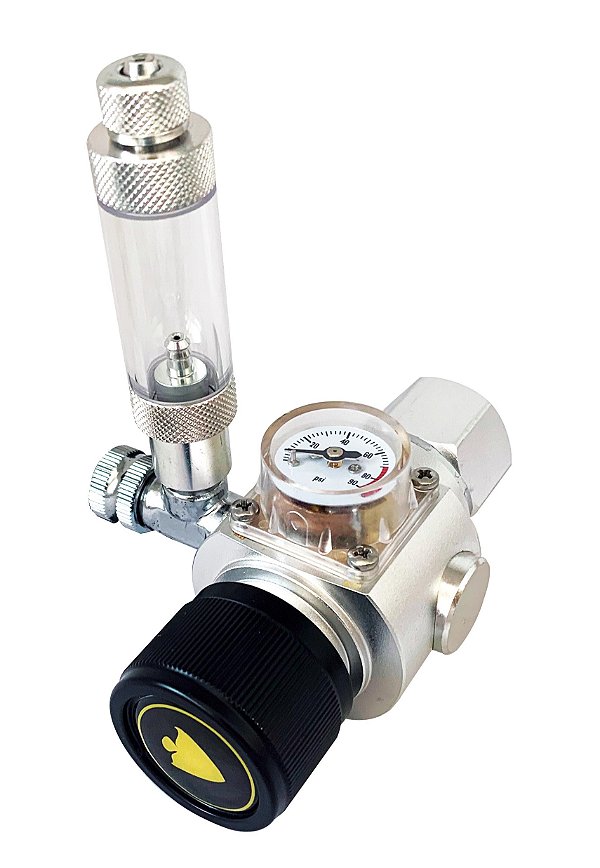 Regulador de CO2 Soma Tool - 1 Manometro+ Conta Bolhas (alta Precisao)