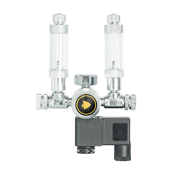 Regulador de CO2 Soma Tool - 1 MANOMETRO+2 Conta Bolhas+solenoide 220V