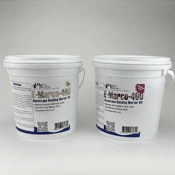 Marco Rocks E-Marco 400 CorallineAquascaping Kit - Balde com 2.2