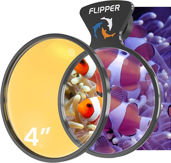 Flipper Filtro Laranja para DeepSee Viewer Standard Clear - 10 cm de  diâmetro