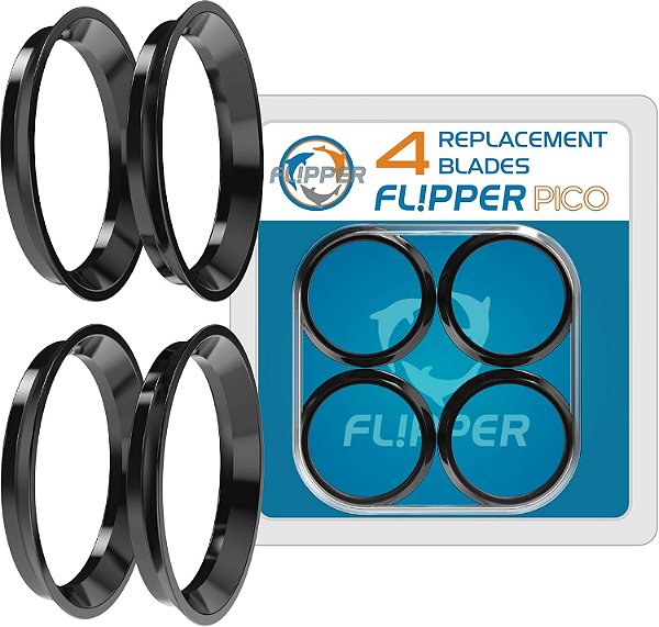 Lâmina de Reposição Flipper Pico - Cartela com 4  unidades