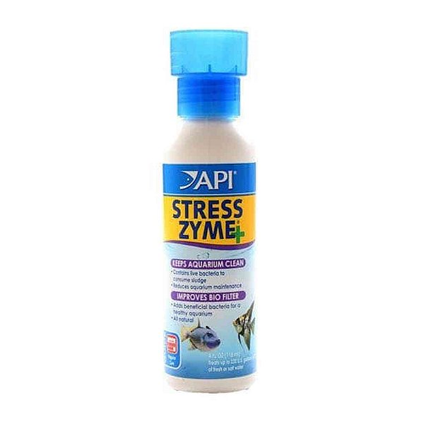 Condicionador de Água API Stress Zyme 118ml