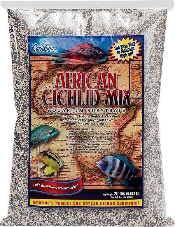 Substrato para Aquário African Cichlid Sahara Sand 20LBS