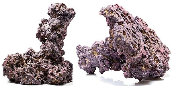 Substrato para Aquário Liferock DRY Live Rock "shrooms" 2PK