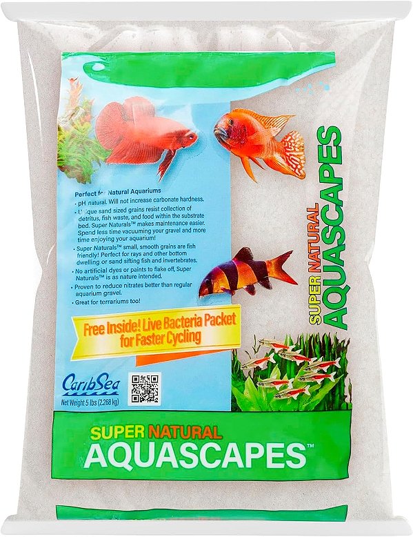Substrato para Aquário Super Naturals Moonlight Sand 5LB