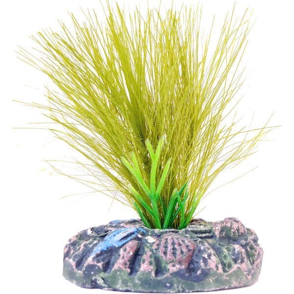 Planta Artificial para Aquário Plastic Plant 40cm Mayaca Sellowiana Sint. Green