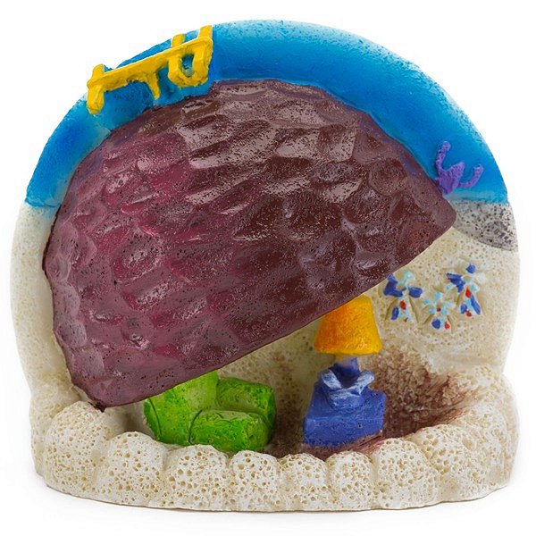 Enfeite para Aquário Spongebob Patrick´s Rock Home