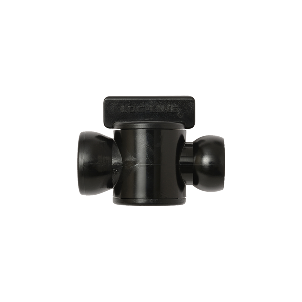 Conexão / Encanamento 1/2" In-line Valve Black