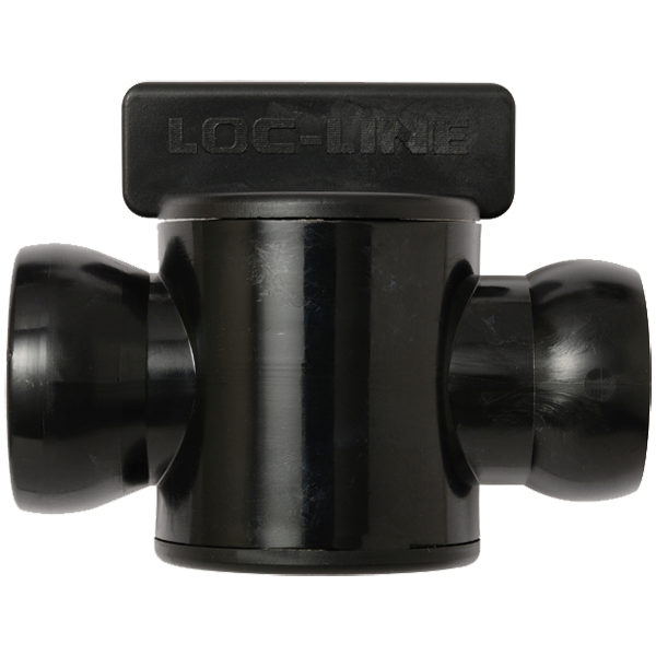 Conexão / Encanamento 3/4" In-line Valve Black