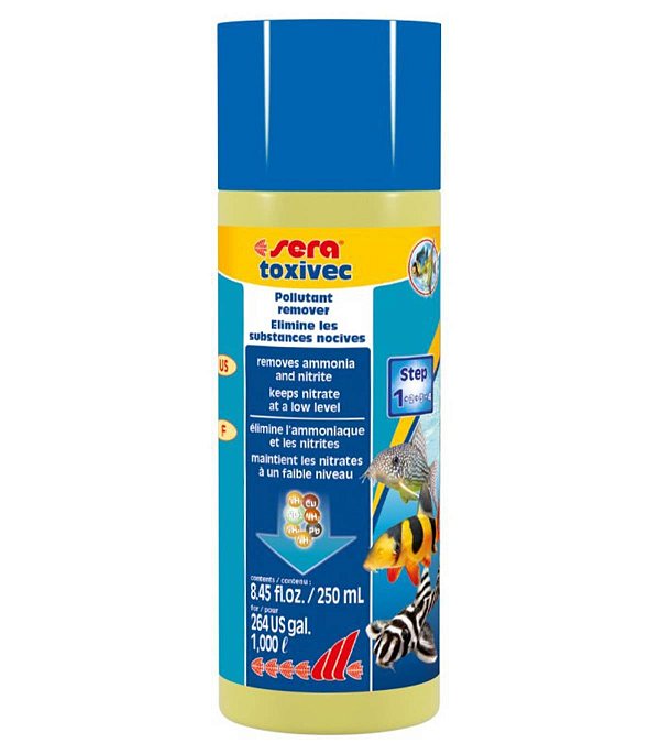 Condicionador de Água Sera Toxivec 250ml