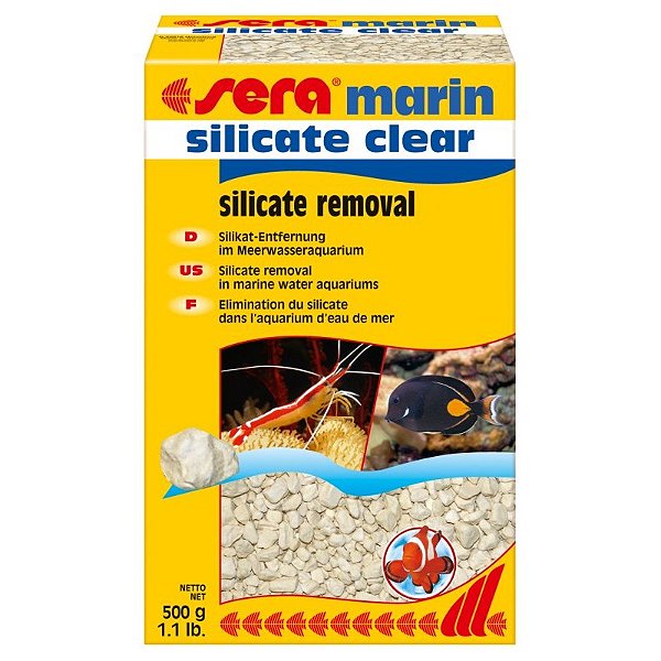 Mídia Filtrante Sera Silicate Clear 500g