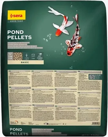 Ração para Peixes Sera KOI Pellets 5000g.
