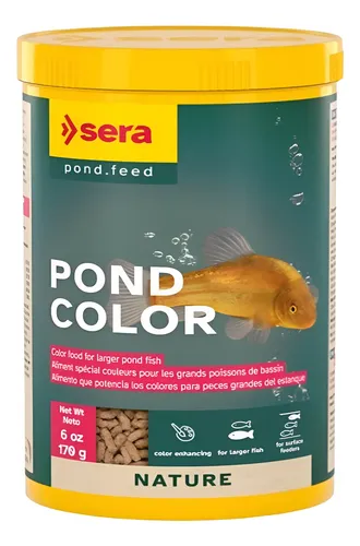 Ração para Peixes Sera Pond Color 170g