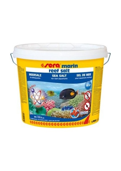 Sal Marinho Sintético Sera Marin Reef Salt 20kg