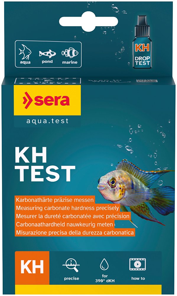 Teste para Aquário Sera Kh-test (carbonate Hardness) 15ml