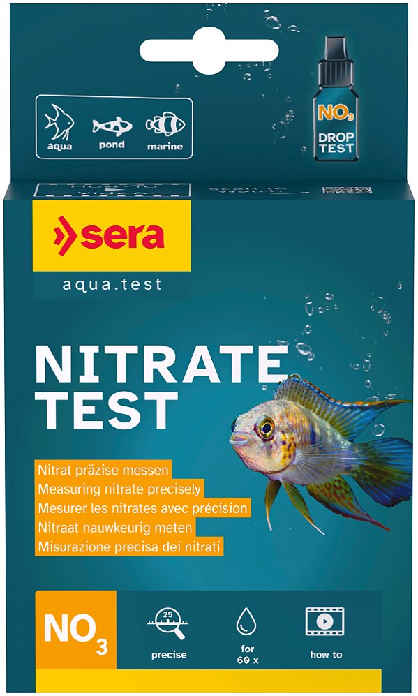 Teste para Aquário Sera NO3-TEST (nitrate) 15ml