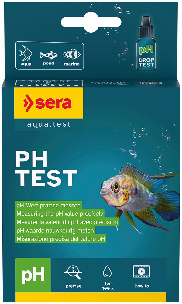 Teste para Aquário Sera Ph-test 15ml