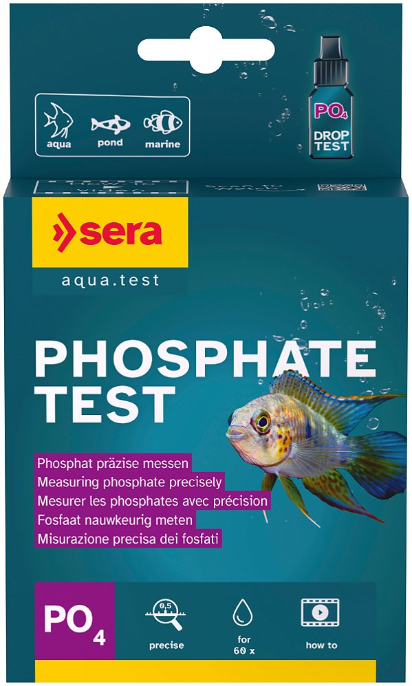 Teste para Aquário Sera PO4-TEST (phosphate) 15ml