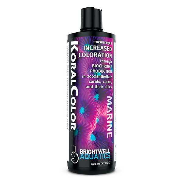 Koral Color - Elementos Traços para Coloração Brightwell Aquatics 125ml
