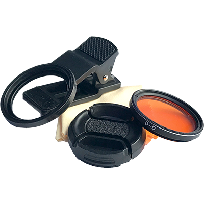 Lente Polarizada para Fotografar com Celular - XL D-D The Aquarium Solution