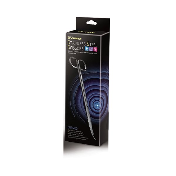 Tesoura em Aço Inox Ponta Curvada Dymax
