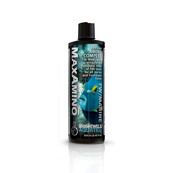 Maxamino - Aminoácido para Alimento Peixes Brightwell Aquatics 250 ml