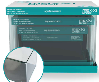 MAXXI AQUA 4X1 JOGO C/ TAMPA(16, 23, 38, 58L)