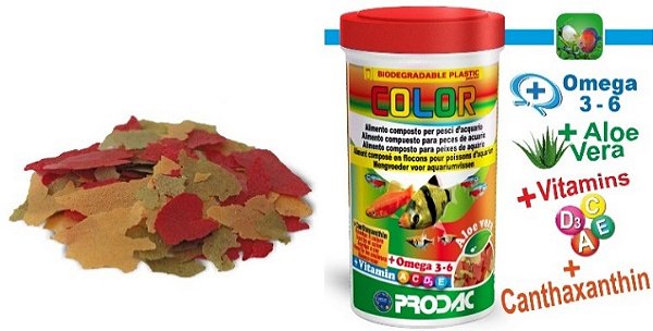 RACAO PRODAC TROPICAL COLOR FLAKES