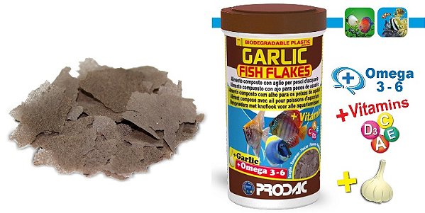RACAO PRODAC GARLIC FISH FLAKES
