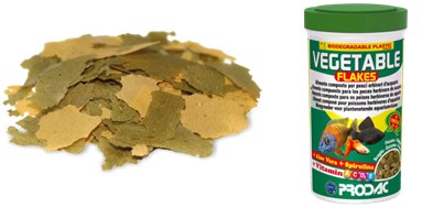 RACAO PRODAC TROPICAL VEGETABLE FLAKES